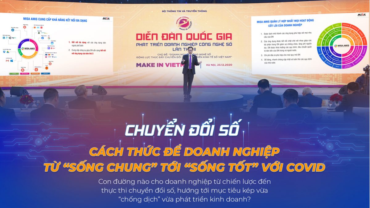 Chuyển đổi số: Cách thức để doanh nghiệp từ "sống chung" tới "sống tốt" với Covid