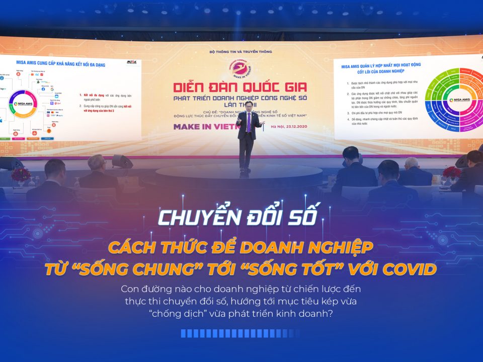 Chuyển đổi số: Cách thức để doanh nghiệp từ "sống chung" tới "sống tốt" với Covid