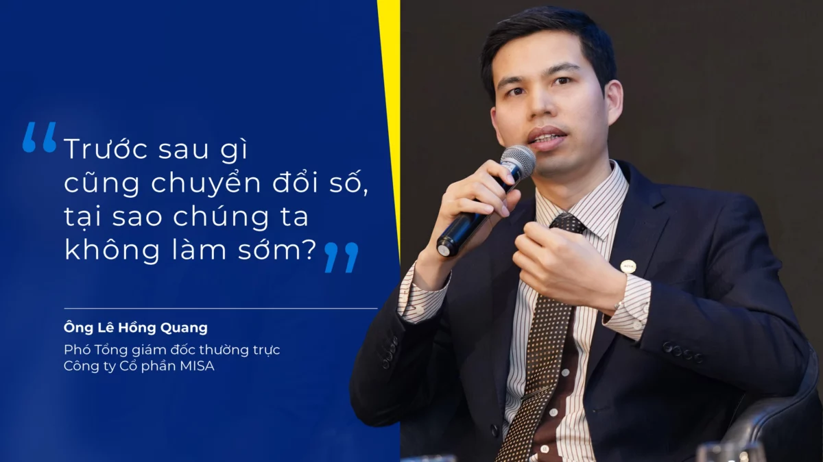 Trước sau gì cũng chuyển đổi số, tại sao chúng ta không làm sớm?