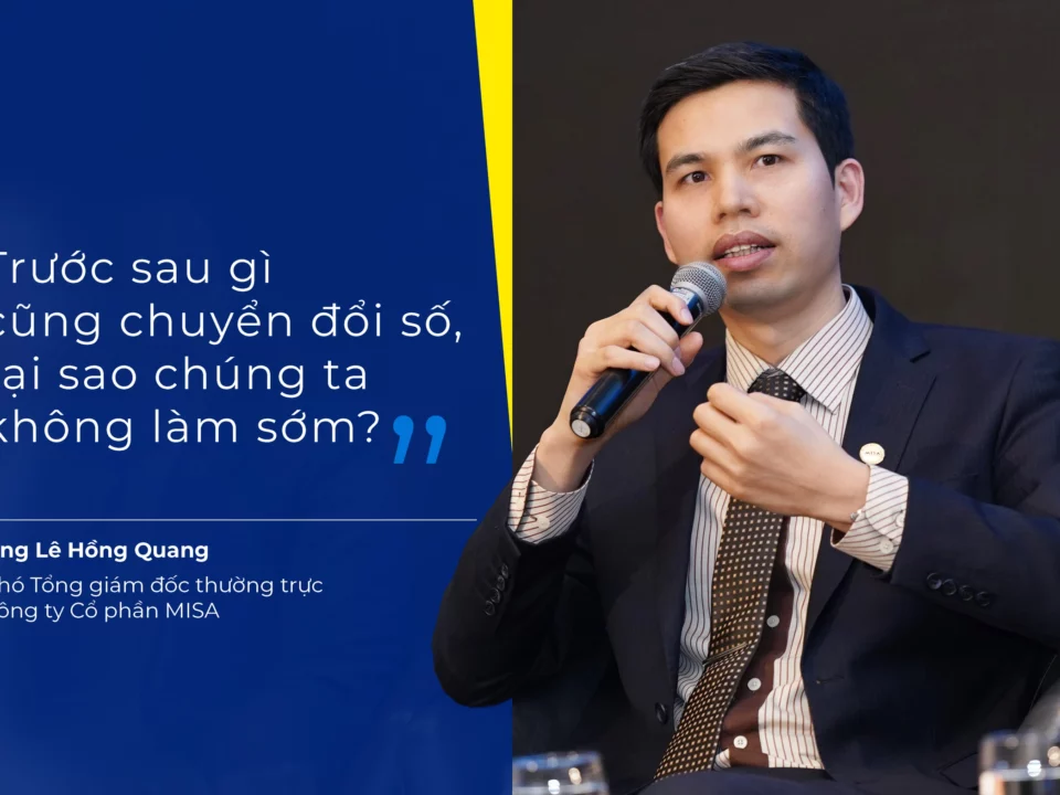 Trước sau gì cũng chuyển đổi số, tại sao chúng ta không làm sớm?