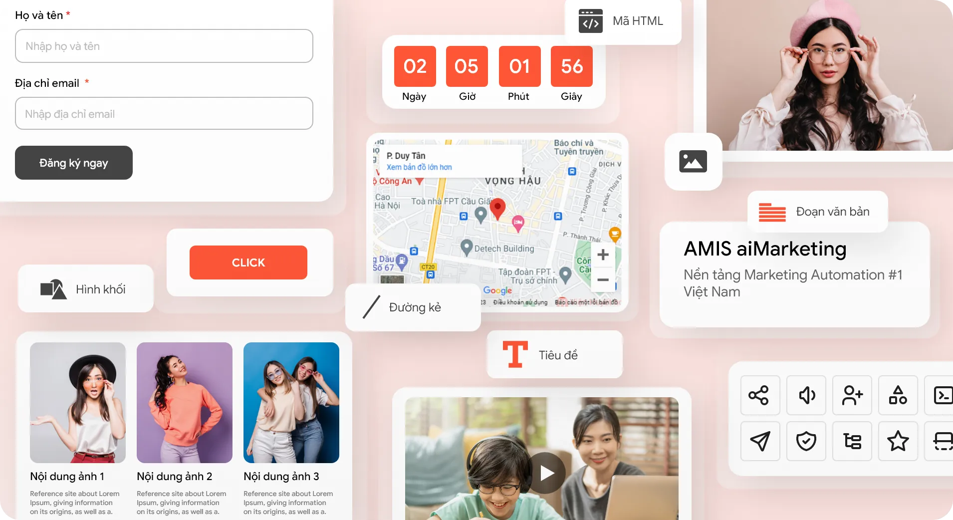 Cung cấp đa dạng các loại nội dung thiết kế