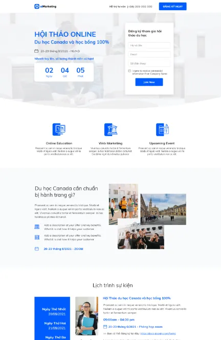 AMIS aiMarketing landingpage
