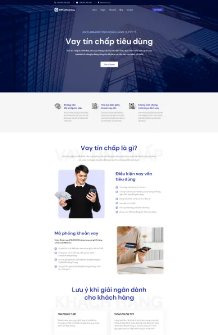 AMIS aiMarketing landingpage