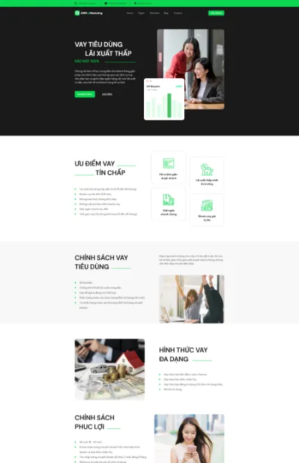 AMIS aiMarketing landingpage