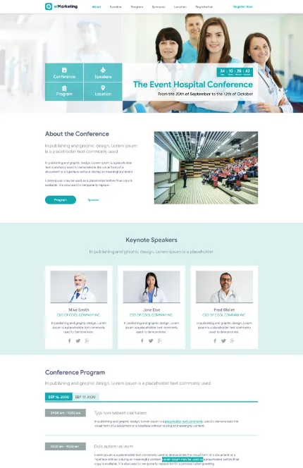 AMIS aiMarketing landingpage