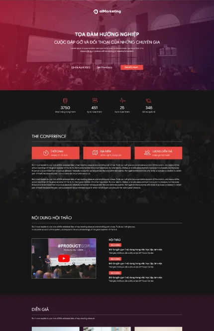 AMIS aiMarketing landingpage