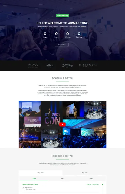 AMIS aiMarketing landingpage