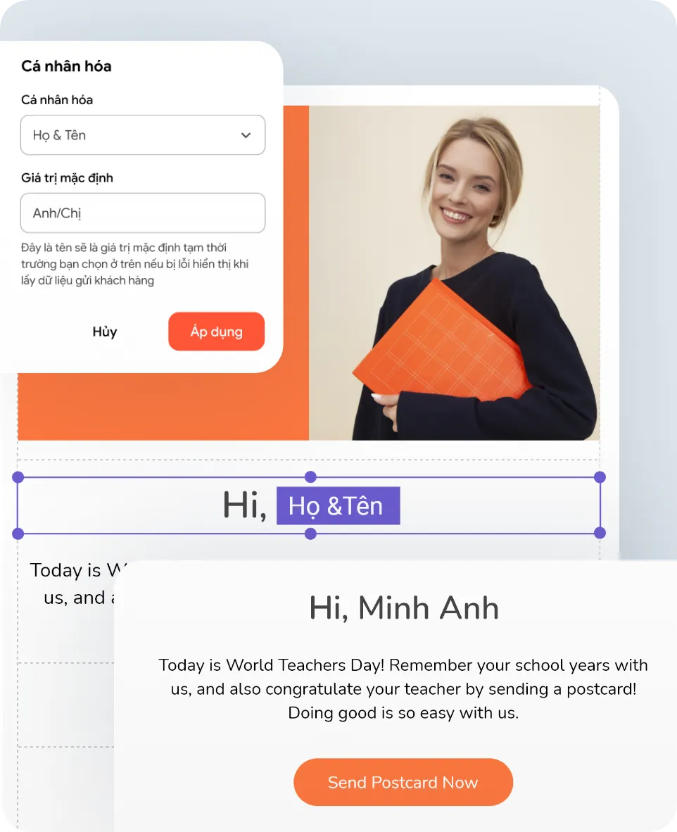Cá nhân hóa nội dung Email