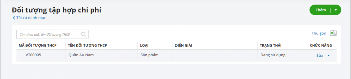 phần mềm tính giá thành