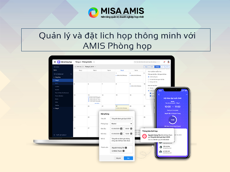 phần mềm quản lý phòng họp