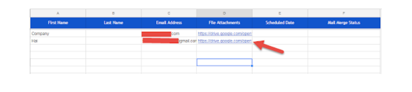 mail merge google sheet