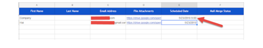 mail merge google sheet