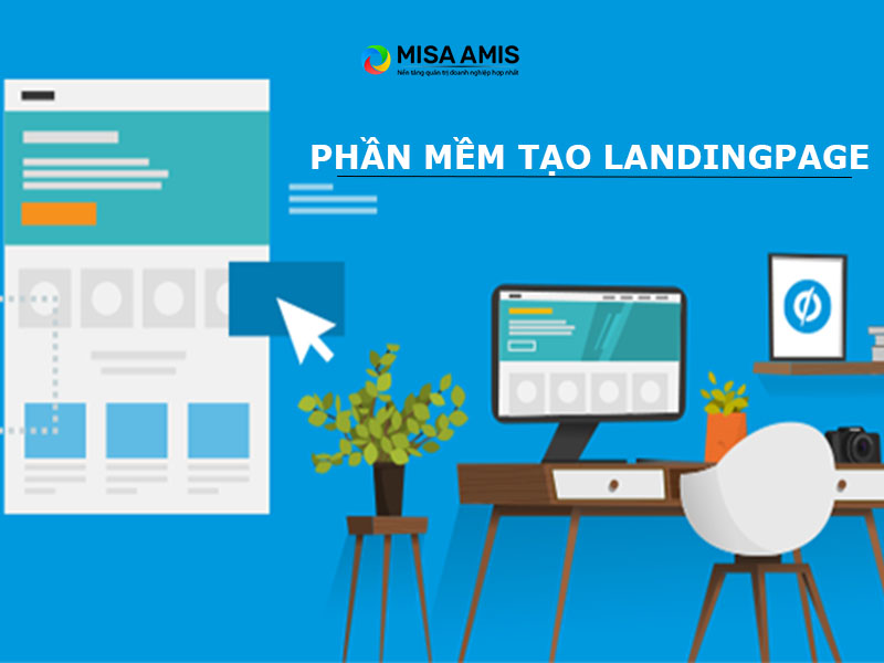 phần mềm tạo landing page