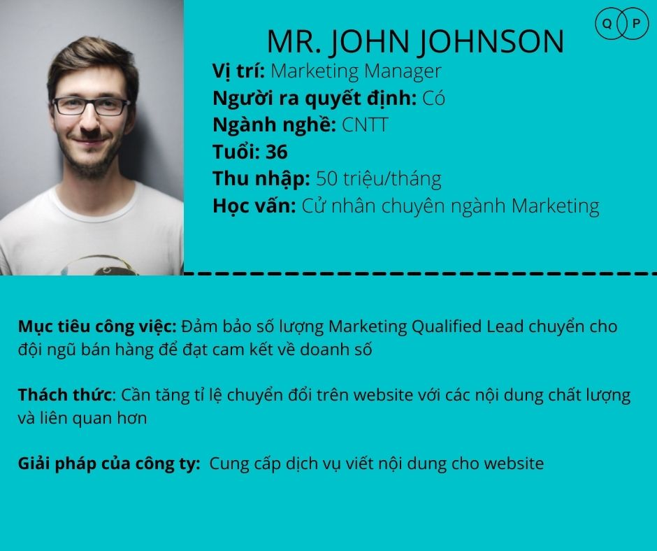 Mẫu chân dung khách hàng B2B