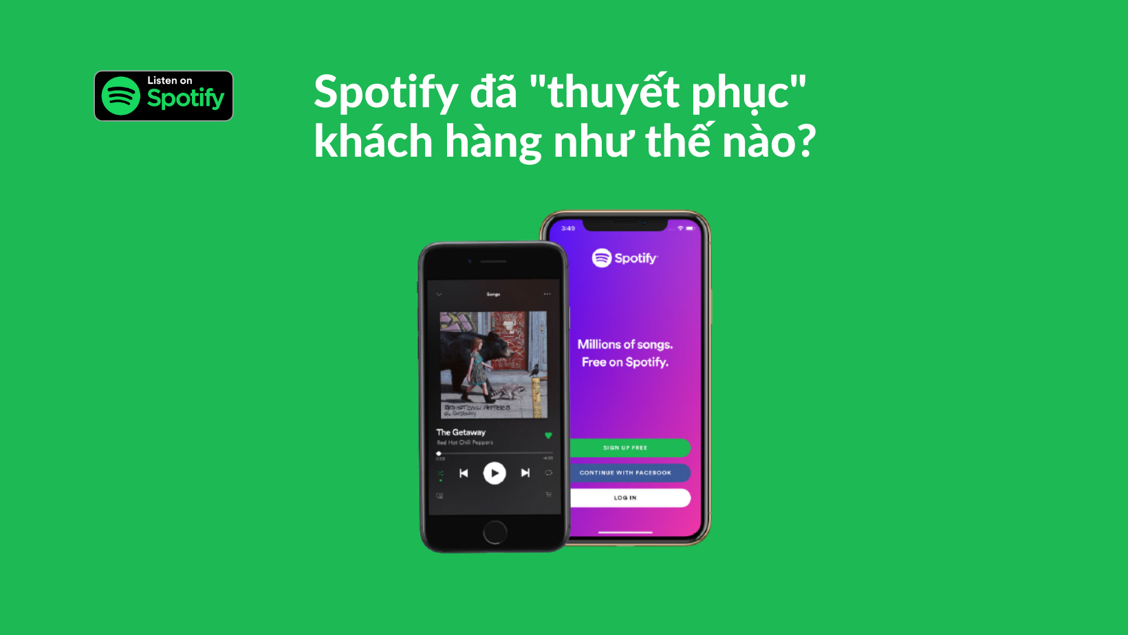 chiến lược marketing của Spotify