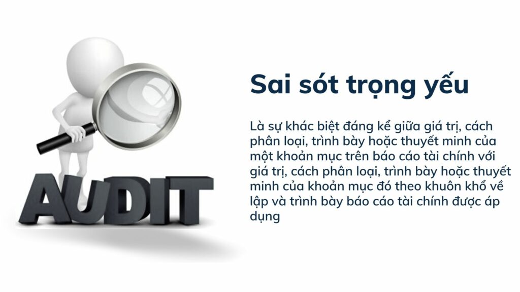 sai sót trọng yếu
