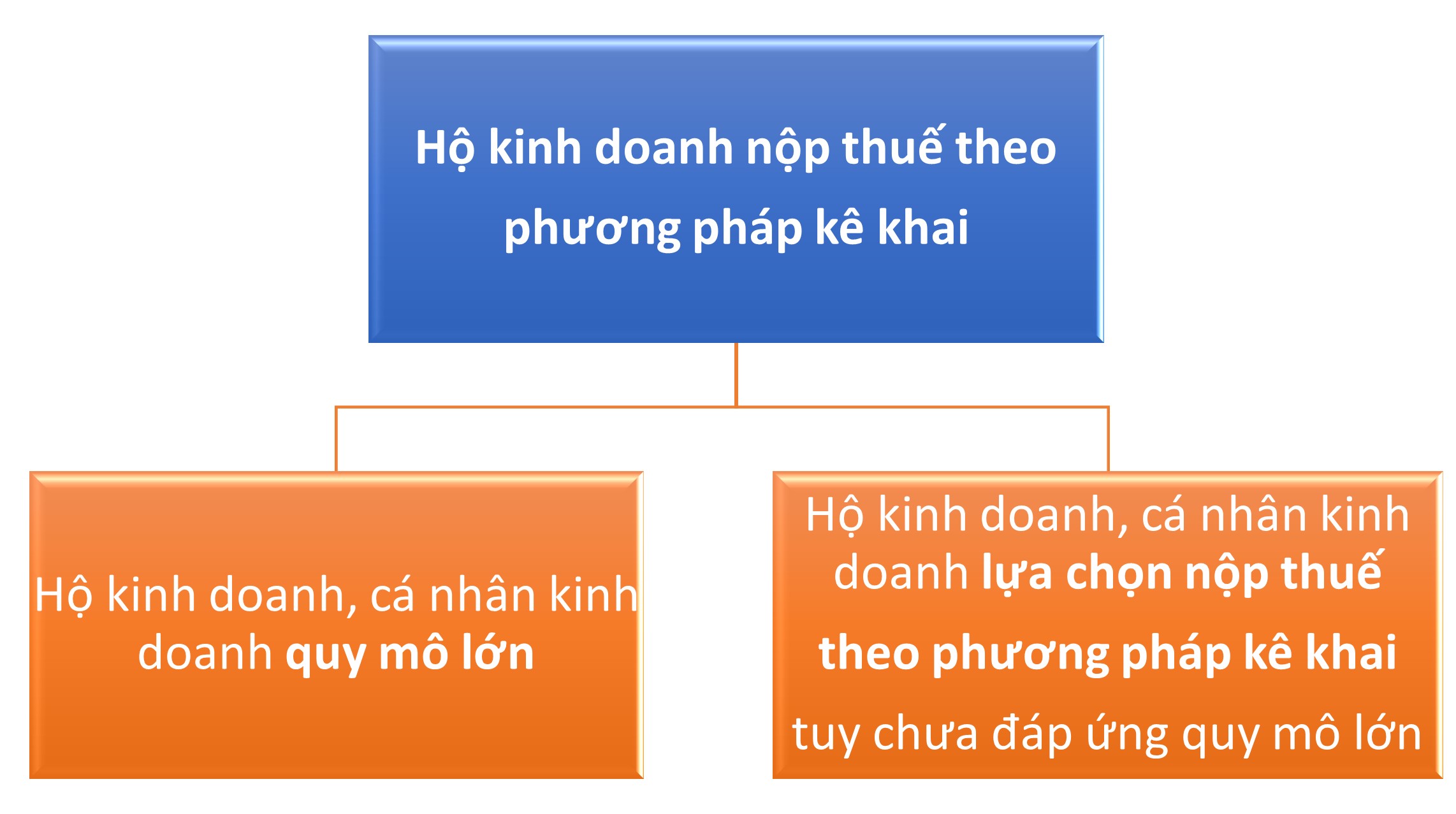 Hình 2: Các trường hợp hộ kinh doanh nộp thuế theo phương pháp kê khai