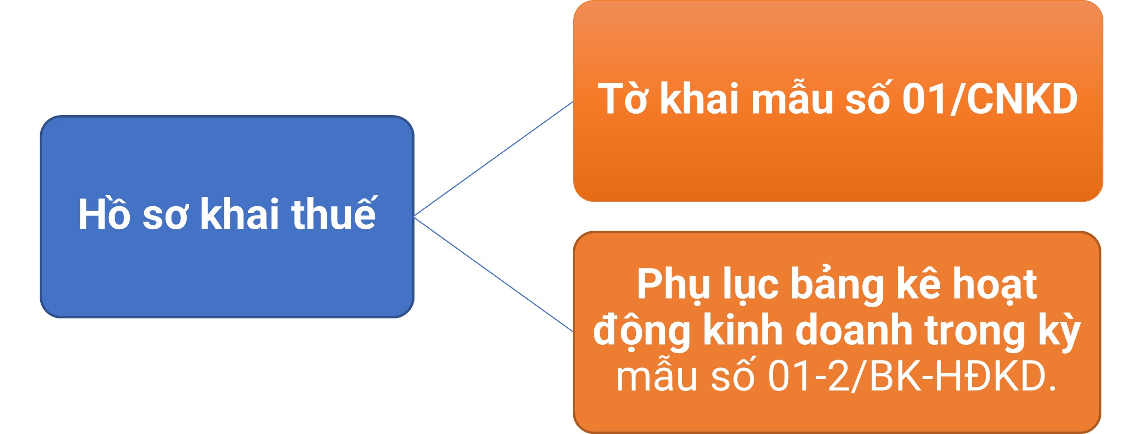Hình 4: Hồ sơ khai thuế của hộ kinh doanh theo phương pháp kê khai