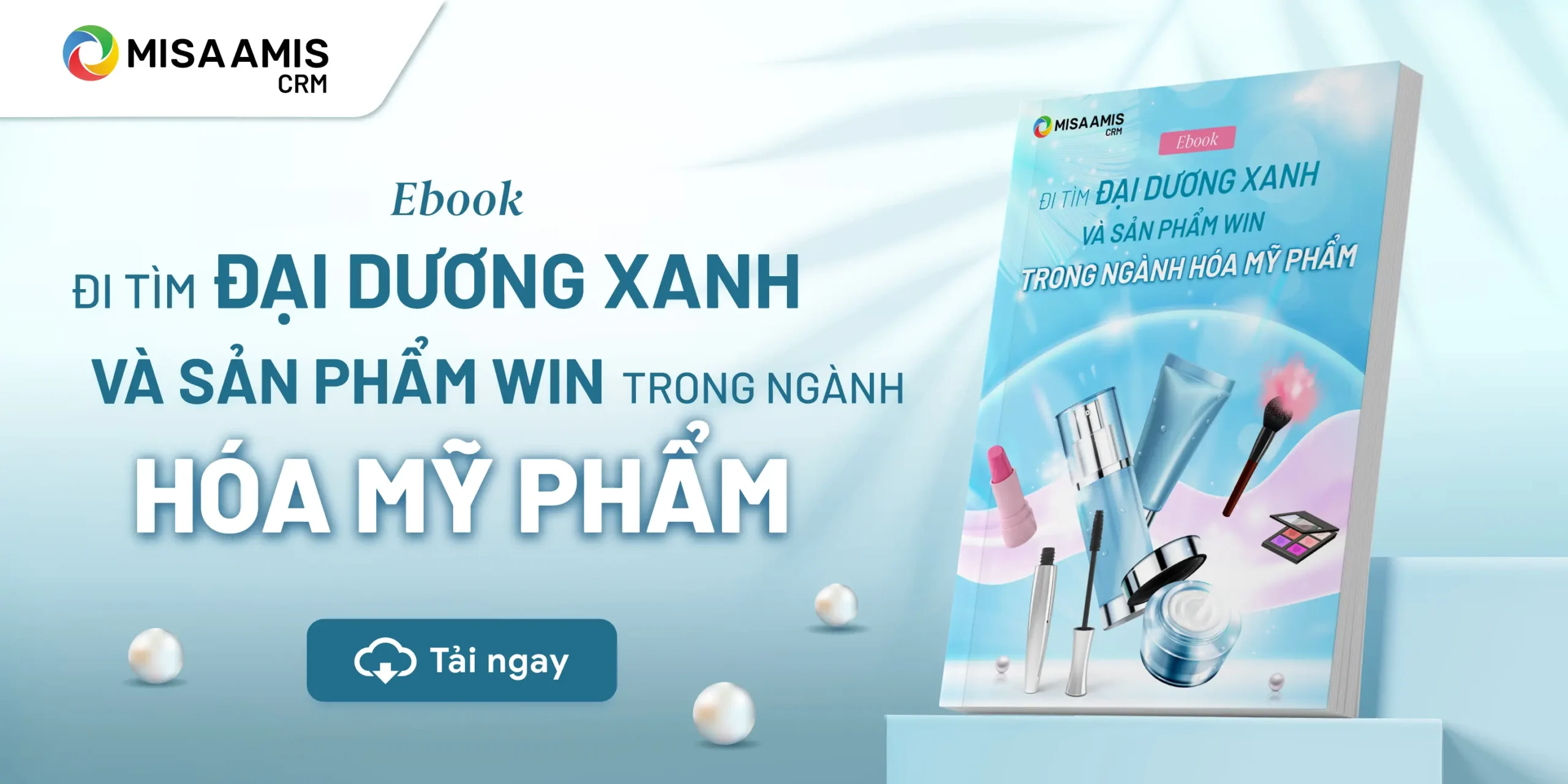 Ebook đi tìm đại dương xanh trong ngành mỹ phẩm