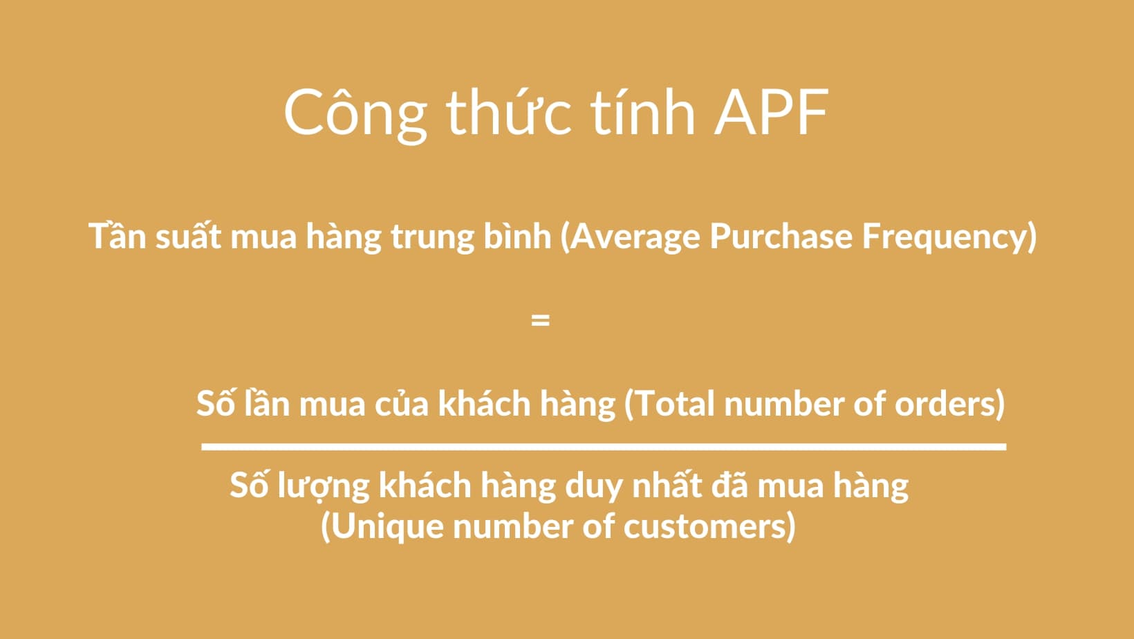 công thức tính APF
