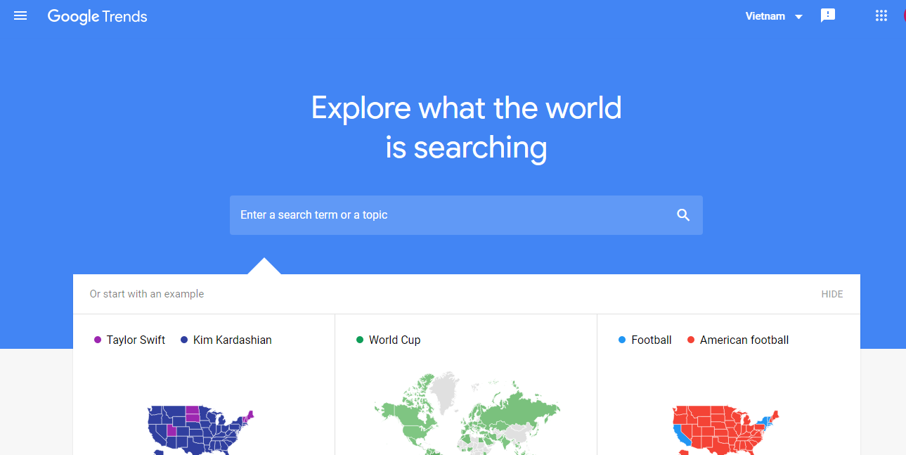 google trends
