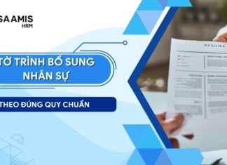 tờ trình xin bổ sung nhân sự