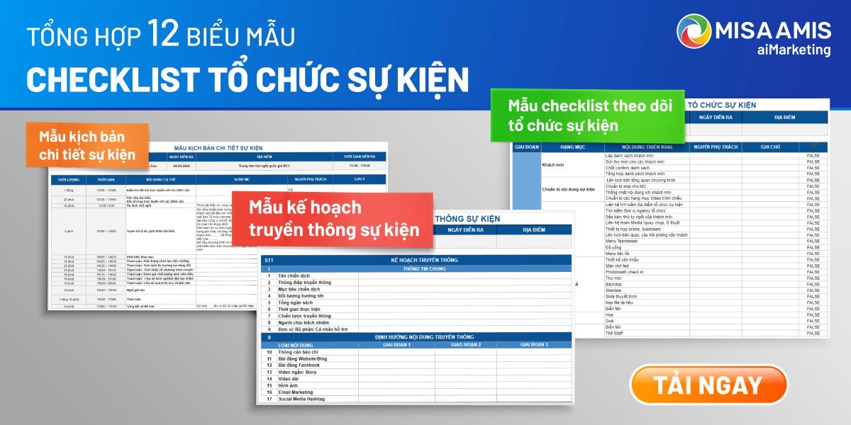 Click vào ảnh để tải trọn bộ biểu mẫu checklist tổ chức sự kiện