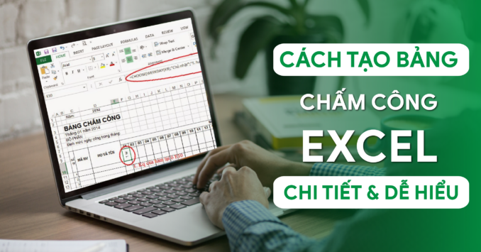 bảng chấm công excel