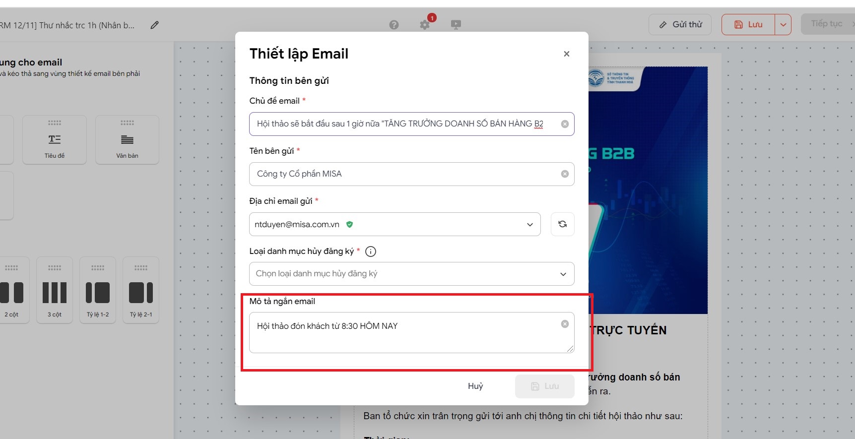 tối ưu tỷ lệ mở email