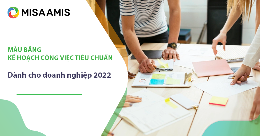 Bảng kế hoạch công việc mẫu