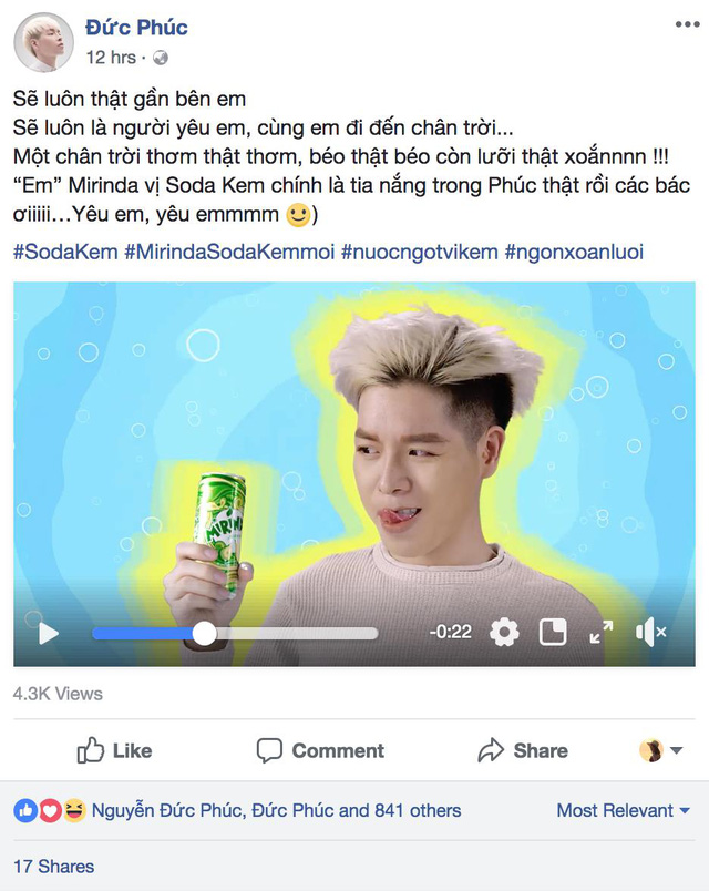 đức phúc mirinda