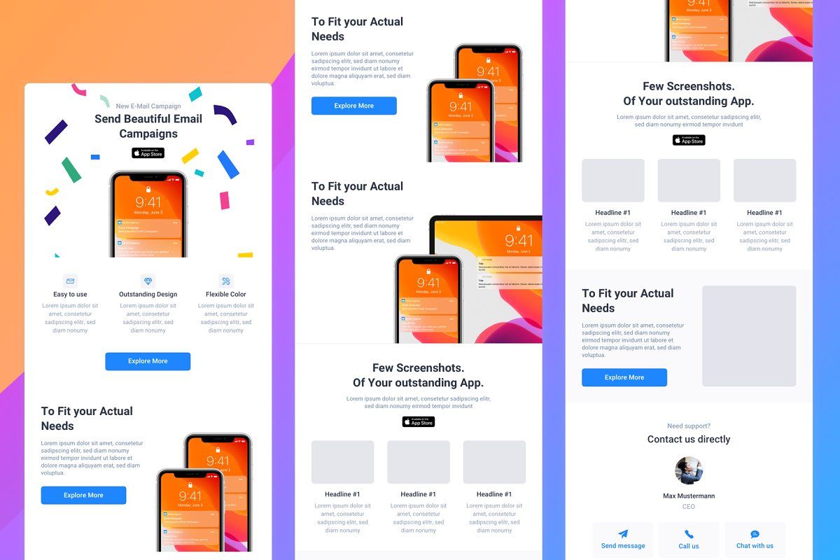 mẫu email 