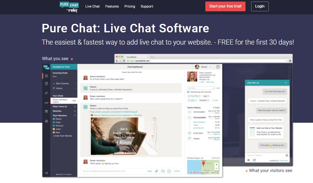 pure chat