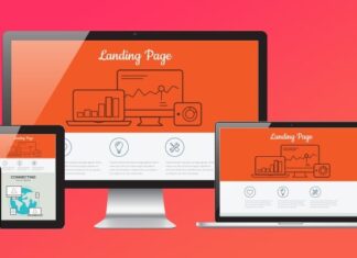 kích thước landing page