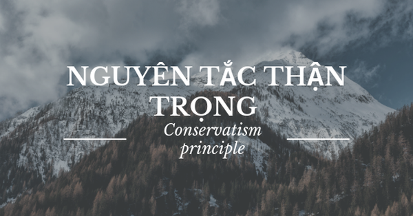 nguyên tắc thận trọng