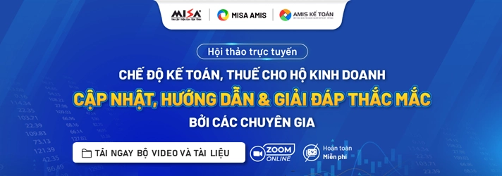 [Nhận Video & Tài liệu] Chế độ kế toán, thuế cho hộ kinh doanh