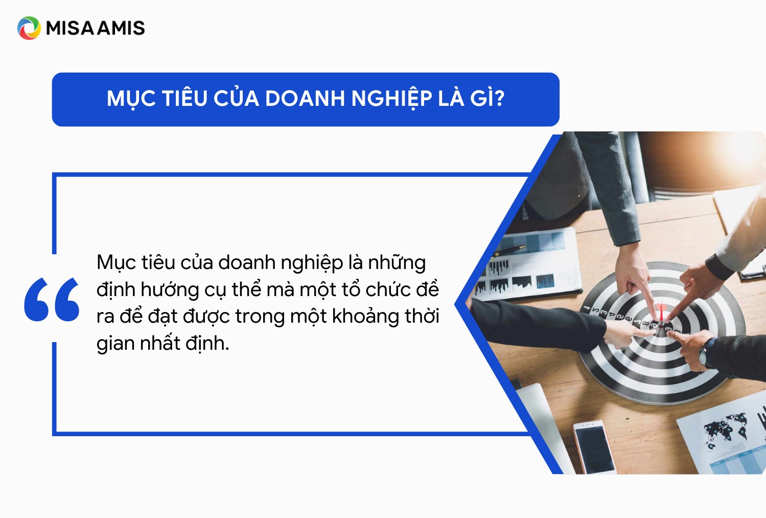 định nghĩa mục tiêu của doanh nghiệp là gì?