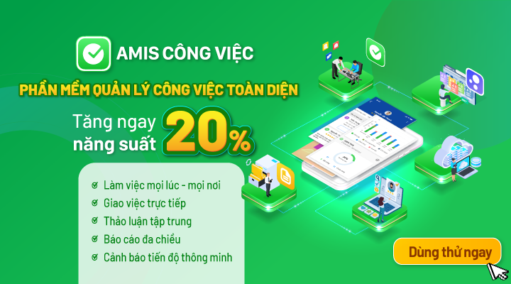Misa Amis công việc phần mềm quản lý công việc hiệu quả