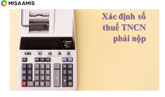 Xac dinh so thue TNCN phai nop