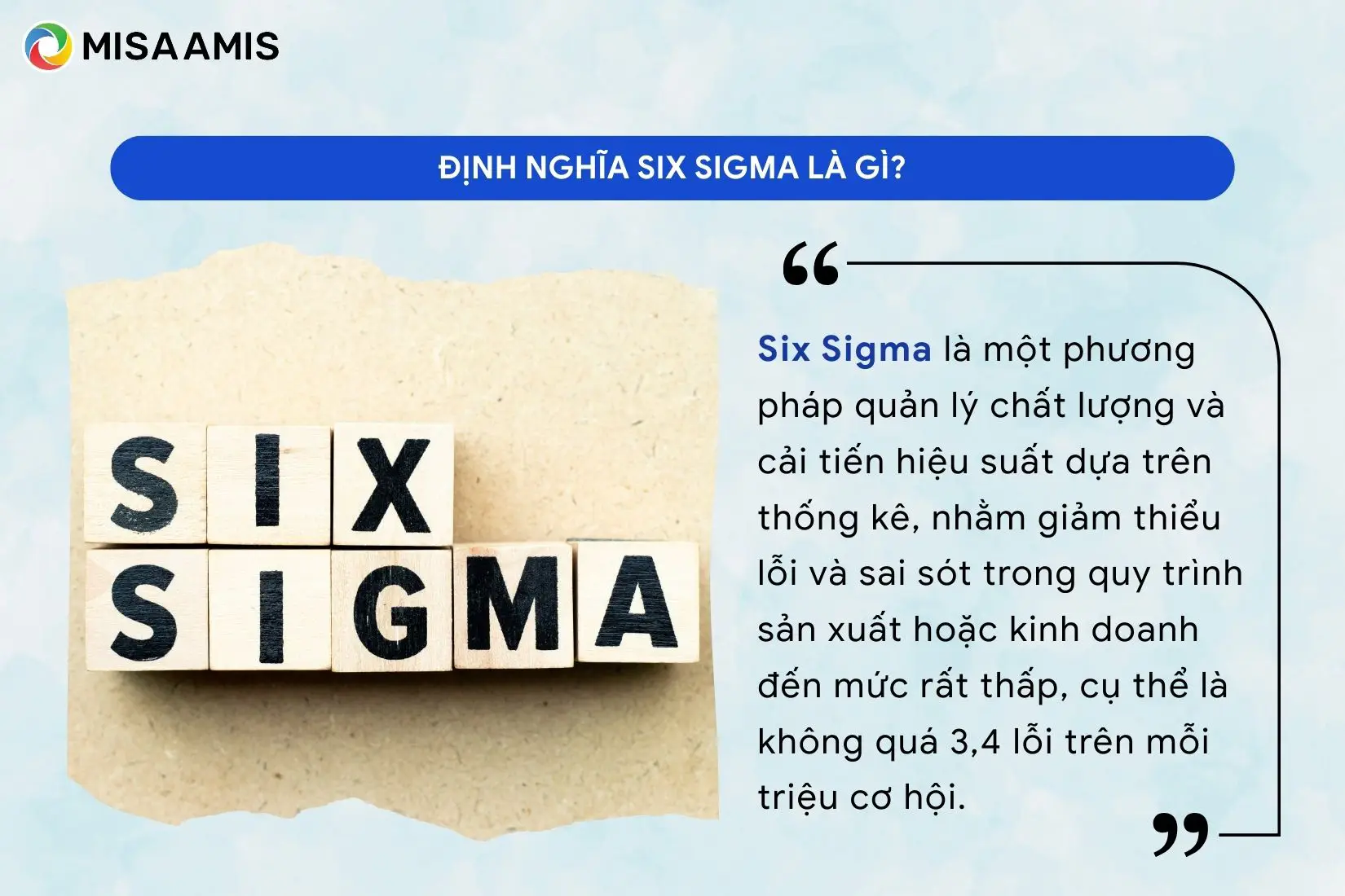 Six Sigma là gì?