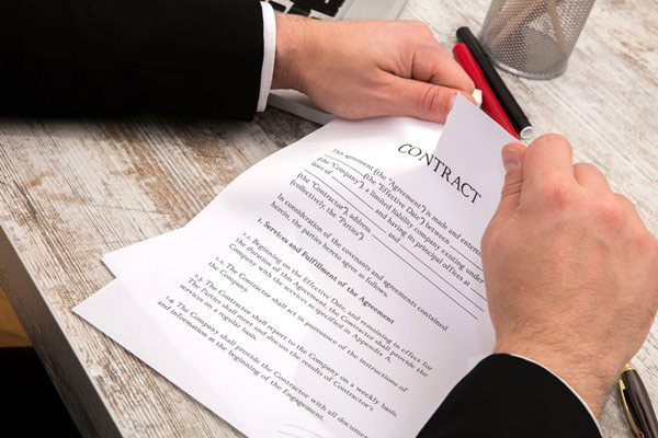hủy hợp đồng mua bán hàng hóa