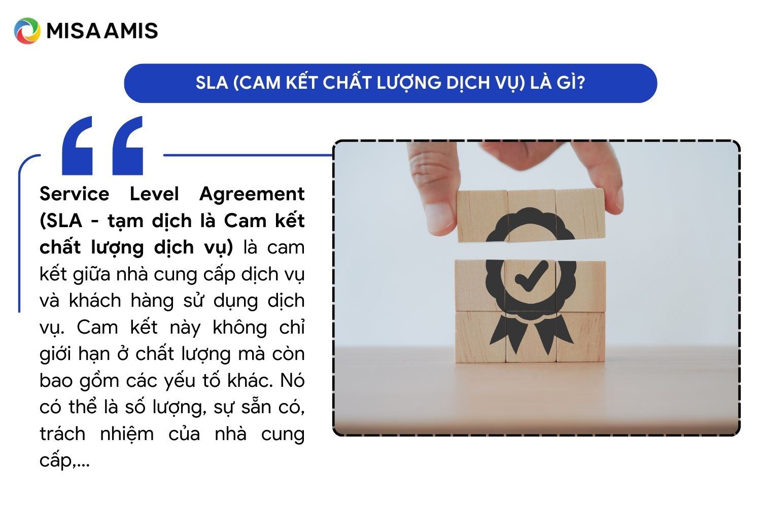 SLA (Cam kết chất lượng dịch vụ) là gì?