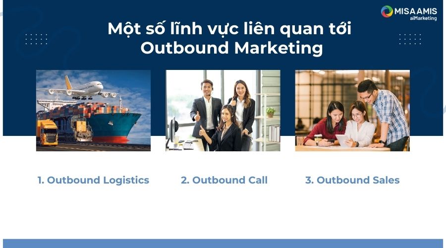Một số lĩnh vực liên quan tới Outbound Marketing là gì