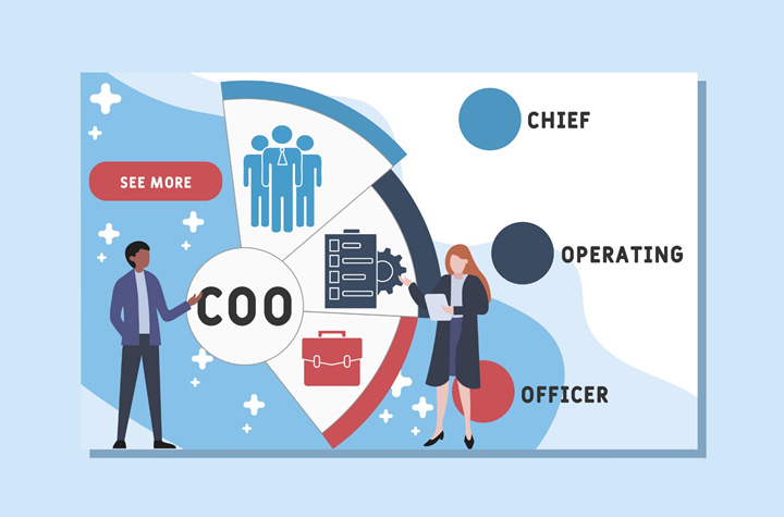 các cấp bận trong công ty COO