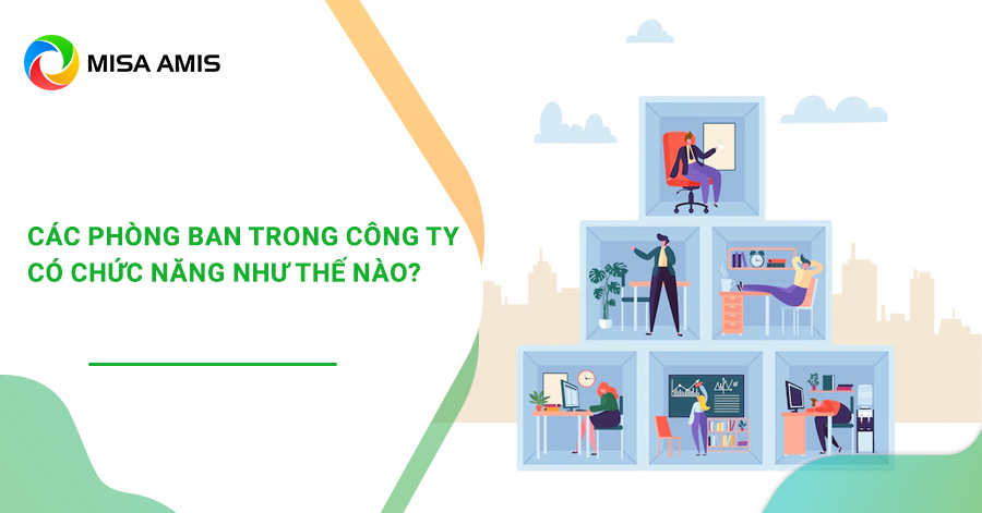 các phòng ban trong công ty