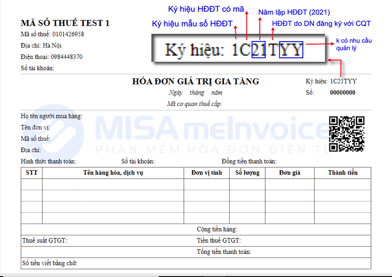 Hóa đơn điện tử có mã của cơ quan Thuế