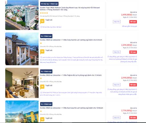 chiến lược về giá của vietravel