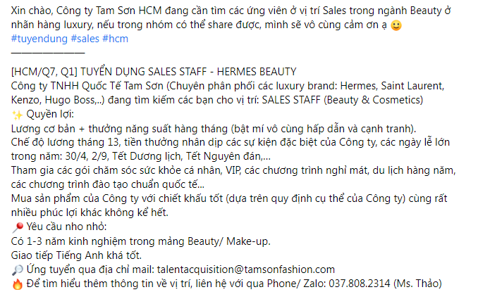 Cong ty tuyen dung sales 1