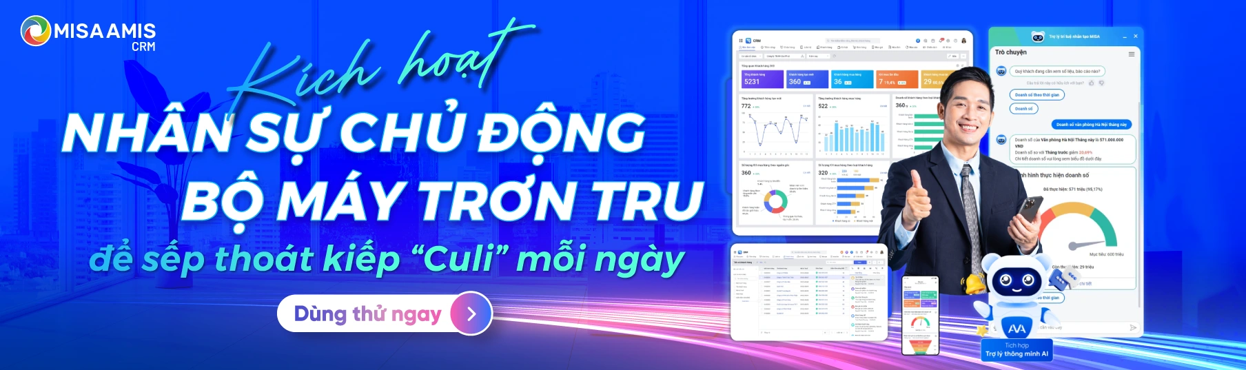 MISA AMIS CRM - thi truong muc tieu