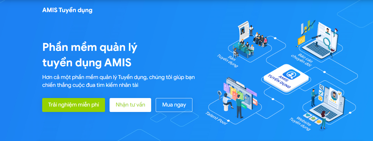 amis tuyển dụng phần mềm quản lý tuyển dụng misa